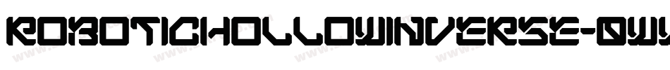 RoboticHollowInverse-0WWyv字体转换