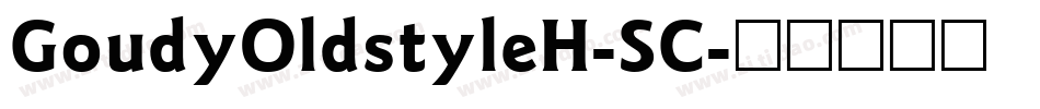 GoudyOldstyleH-SC字体转换
