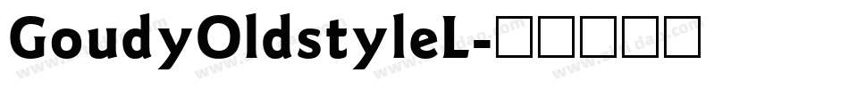GoudyOldstyleL字体转换