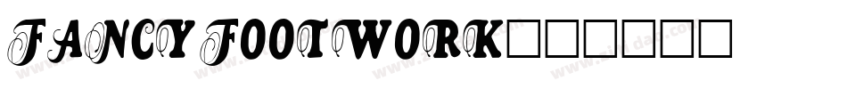 FANCYFOOTWORK字体转换