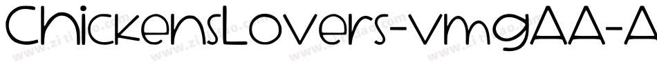 ChickensLovers-vmgAA字体转换