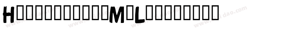 Hunkydory-vM7L-3字体转换