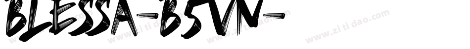 Blessa-B5vn字体转换