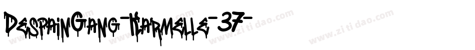 DespainGang-Karmelle-37字体转换