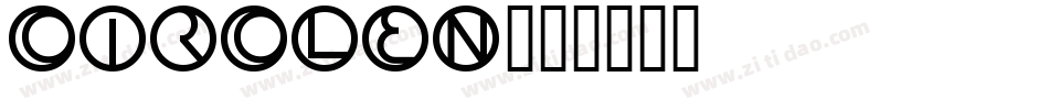 CIRCLEN字体转换