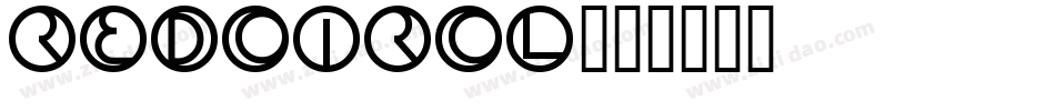 REDCIRCL字体转换