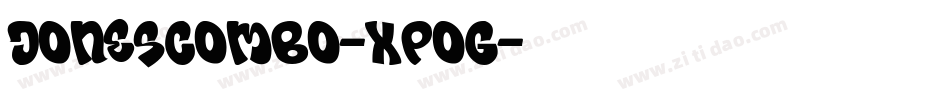 JonesCombo-XPOg字体转换