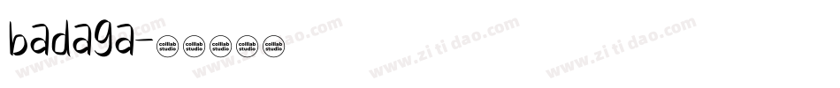 badaga字体转换