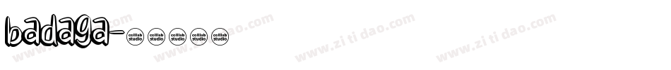 badaga字体转换