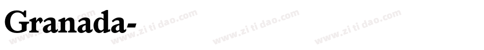 Granada字体转换