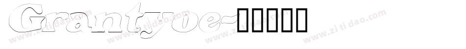 Grantyoe字体转换