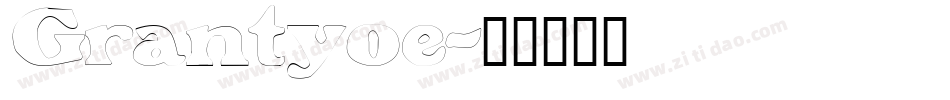 Grantyoe字体转换