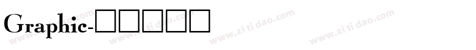 Graphic字体转换