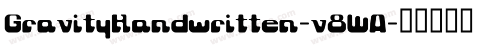 GravityHandwritten-v8WA字体转换