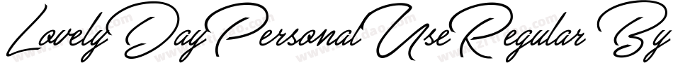 LovelyDayPersonalUseRegular-By9w字体转换 LovelyDayPersonalUseRegular-By9w字体转换