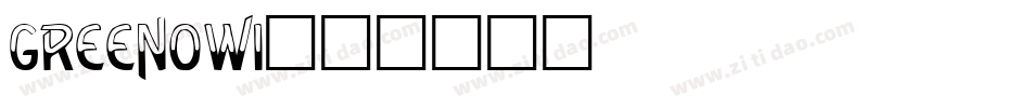 Greenowi字体转换