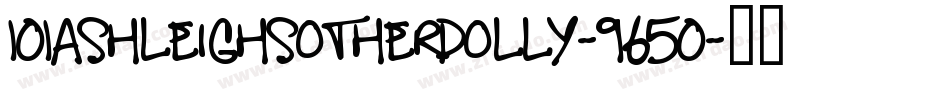 101AshleighsOtherDolly-9650字体转换