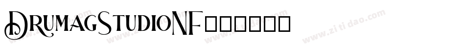DrumagStudioNF字体转换
