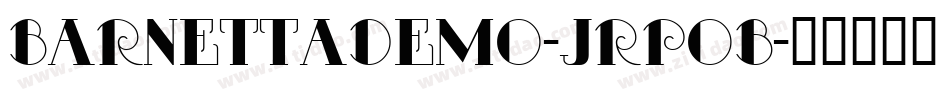 BarnettaDemo-JRpoB字体转换
