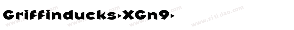 Griffinducks-XGn9字体转换