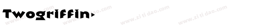 Twogriffin字体转换