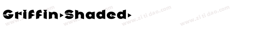 Griffin-Shaded字体转换