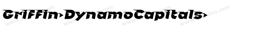 Griffin-DynamoCapitals字体转换