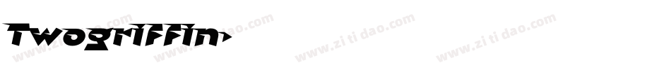 Twogriffin字体转换