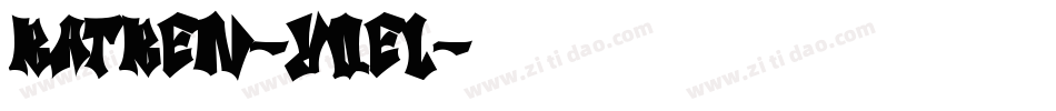BatBen-YqeL字体转换
