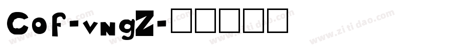 Cof-vngZ字体转换