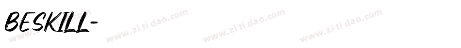 Beskill字体转换