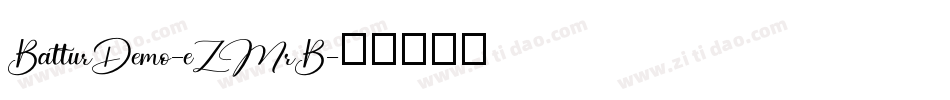 BatturDemo-eZMrB字体转换
