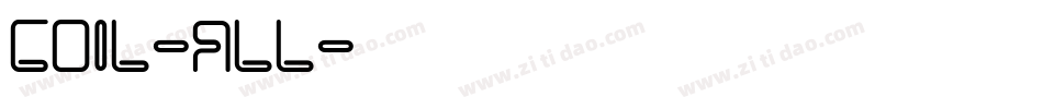 COIL-ALL字体转换