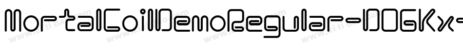 MortalCoilDemoRegular-DOGKx字体转换