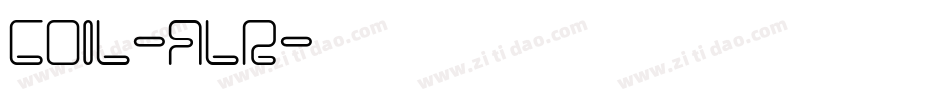 COIL-ALR字体转换