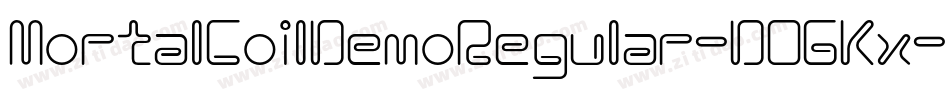 MortalCoilDemoRegular-DOGKx字体转换