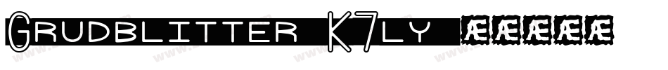 Grudblitter-K7ly字体转换