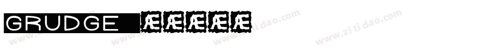 grudge字体转换