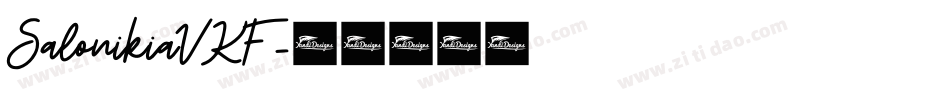 SalonikiaVKF字体转换