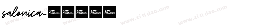 salonica字体转换