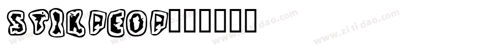stikpeop字体转换
