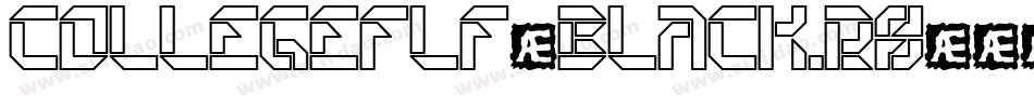 CollegeFLF-Black.R8字体转换