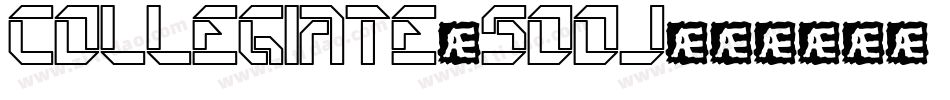Collegiate-5Ooj字体转换