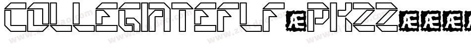 Collegiateflf-PKZZ字体转换