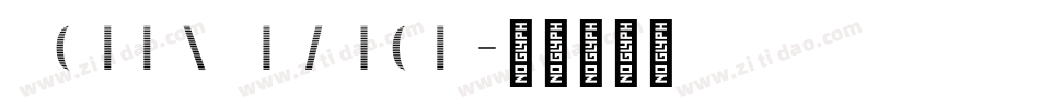 OpenHatch字体转换
