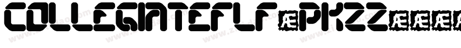 Collegiateflf-PKZZ字体转换