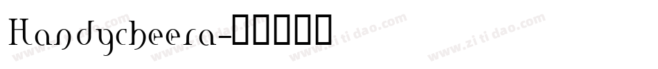 Handycheera字体转换
