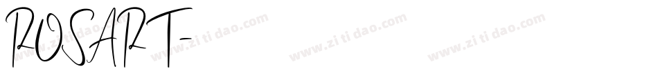 ROSART字体转换