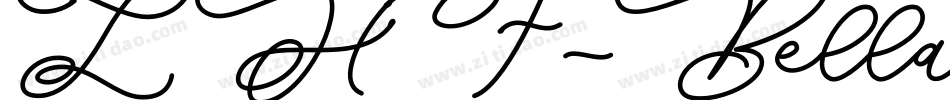 LHF-Bella-Vista-Regu字体转换