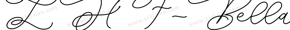 LHF-Bella-Vista-Regu字体转换
